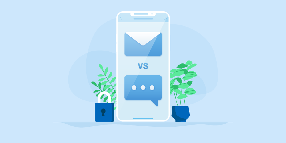 SMS vs Email. How do they compare?